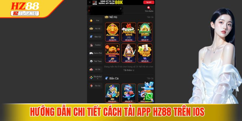 Hướng dẫn chi tiết cách tải app HZ88 trên iOS
