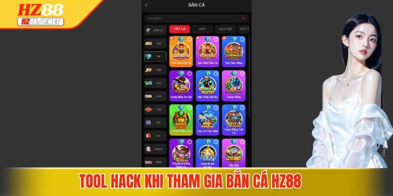 Tool hack khi tham gia Bắn cá HZ88